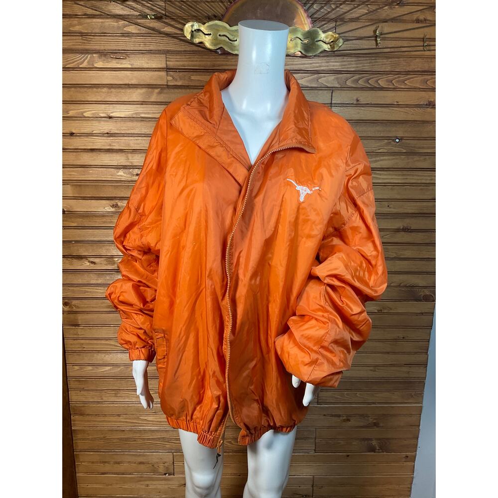 UT Texas Longhorns Vintage Charles River Wind Breaker Rain XXL